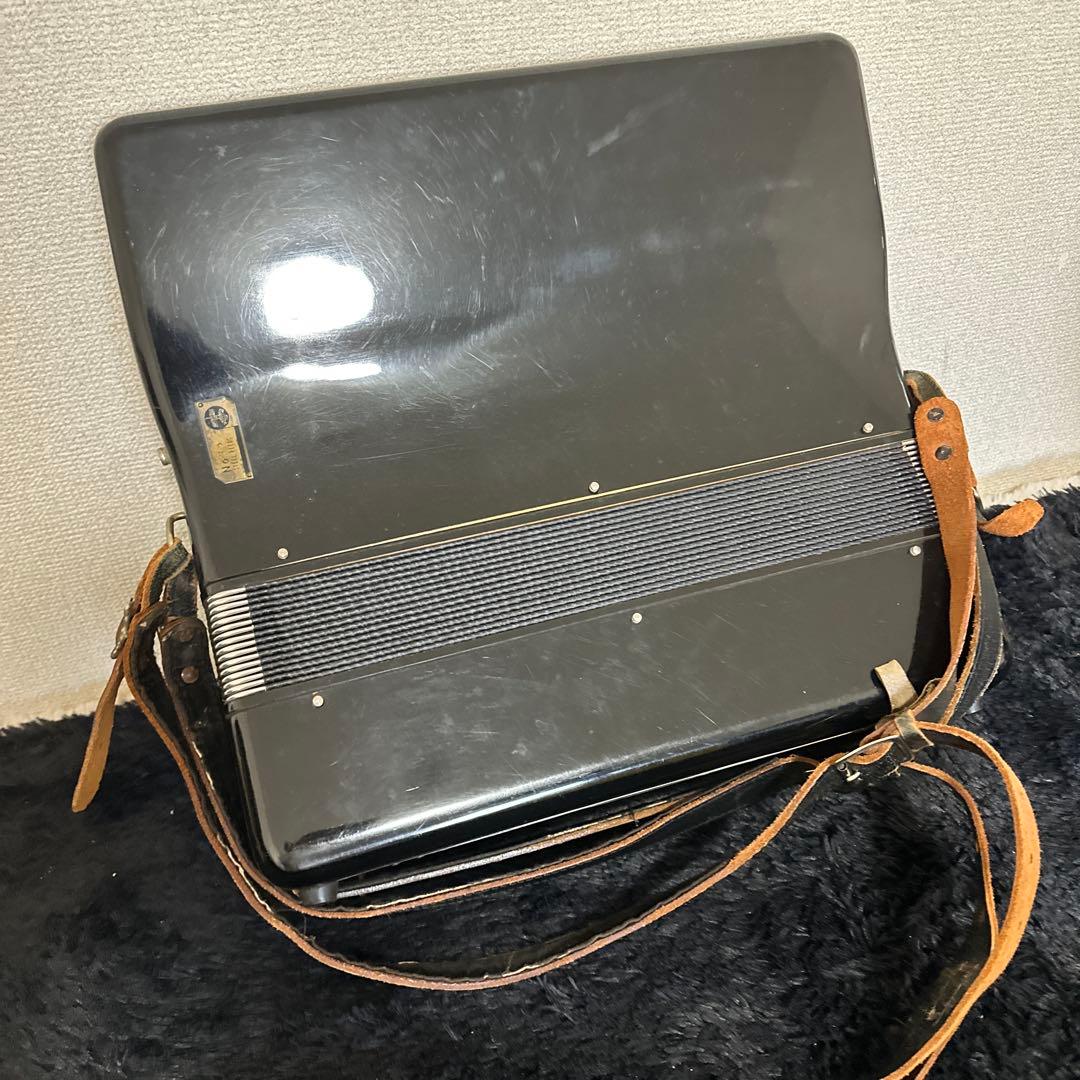 TOMBO No.52 アコーディオン 鍵盤楽器 ケース付属 黒