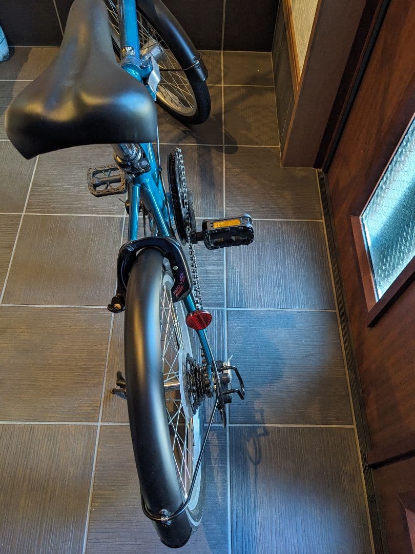 LUCENT 折りたたみ自転車 ブルーグリーン