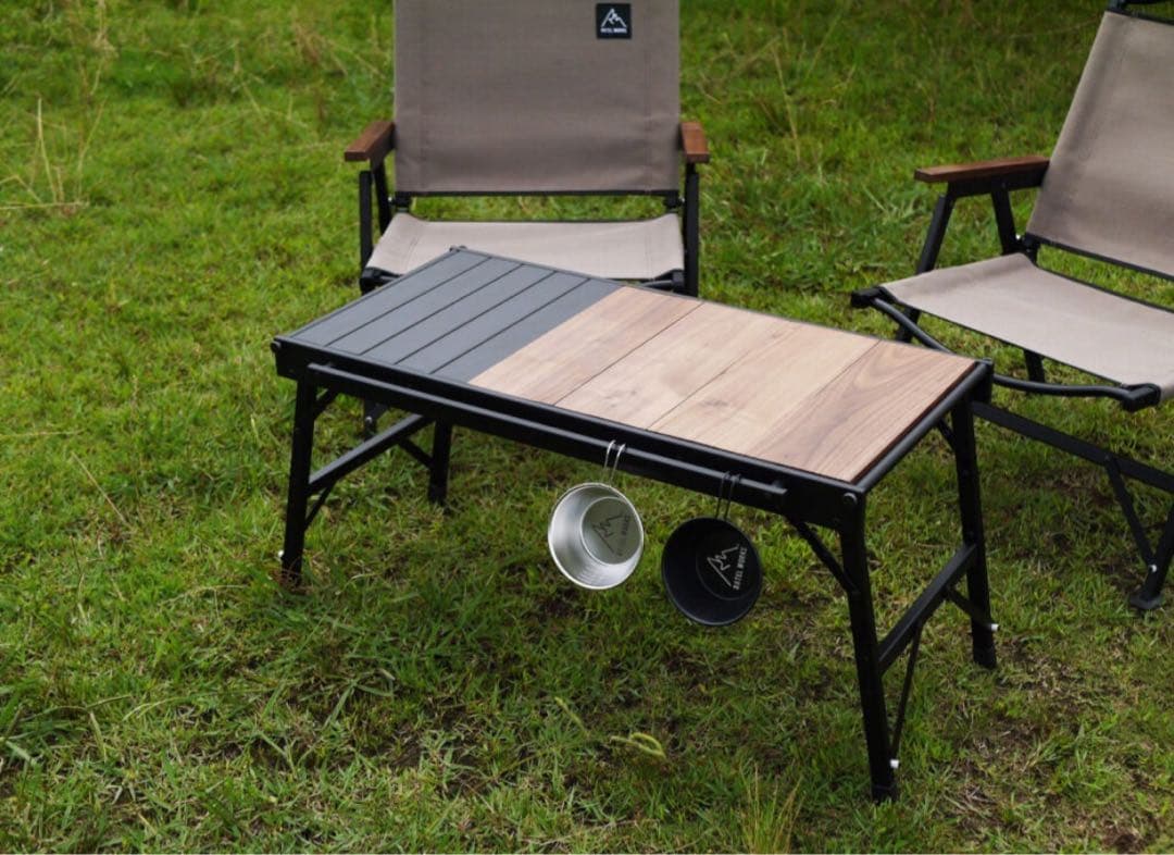 新品　スノーピーク フラットバーナー ラーテルワークス　ウッドパネルテーブル