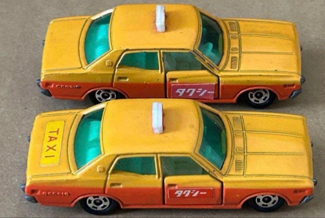 トミカ ニッサン セドリック 2800SGL タクシー 3台