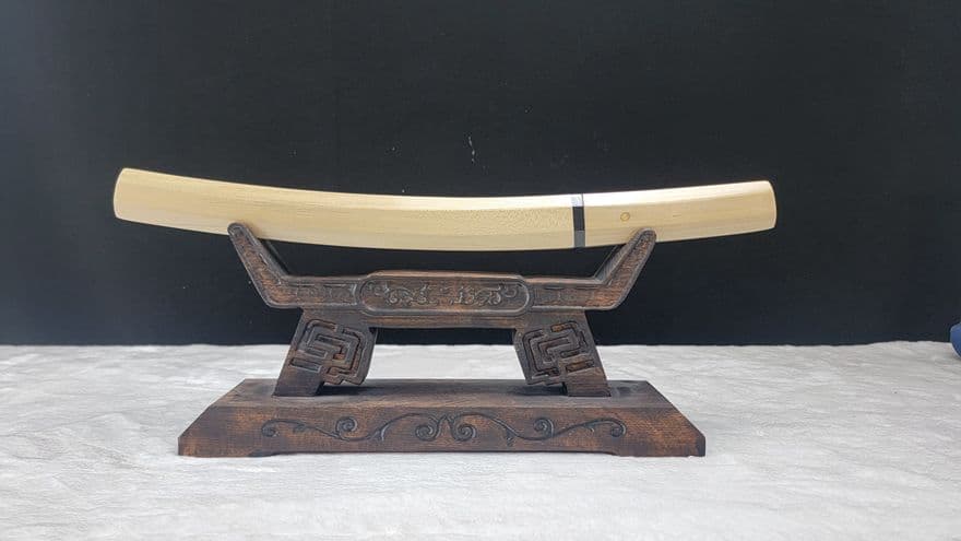 杜木八角小烏丸 古兵器 武具 刀装具　日本刀 模造刀  居合刀  肋差 短刀