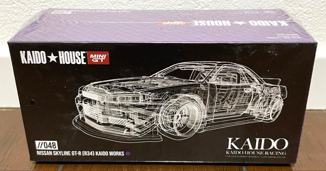街道ハウス Nissan GT-R(R34) Kaido Works 新品未開封