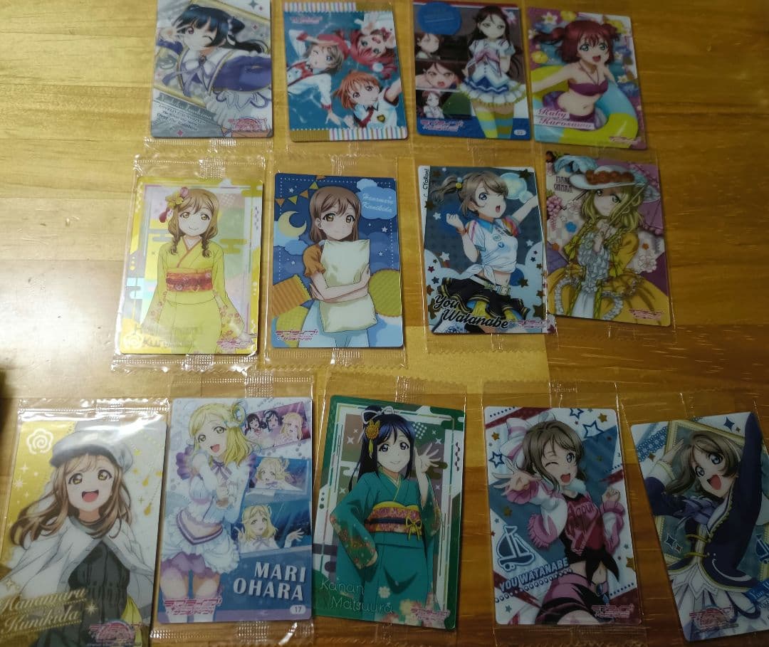 ラブライブ　サンシャイン！　Aqours　ウエハースカード