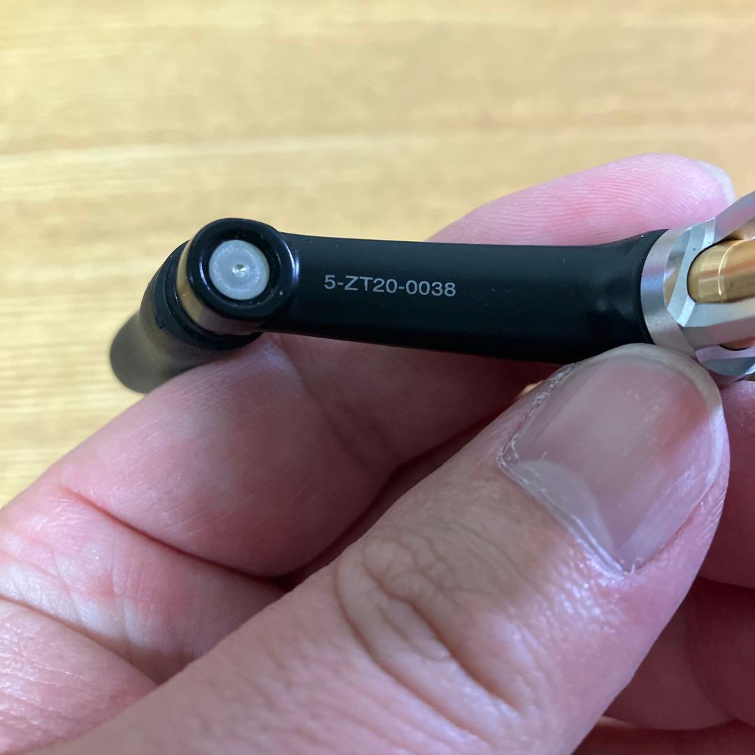 極上美品　夢屋　Mgダブルハンドル 38mm ノブ I型SS センシティブ