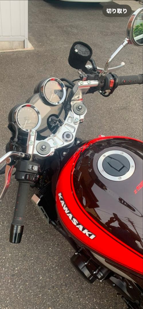 z900rsセパレートハンドオーバーレーシング(シルバー)