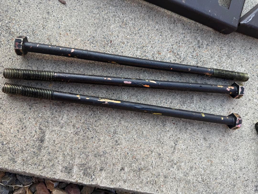 サンゾクマウンテンデルタス風　虎柄天板3セットアイアンテーブル五徳