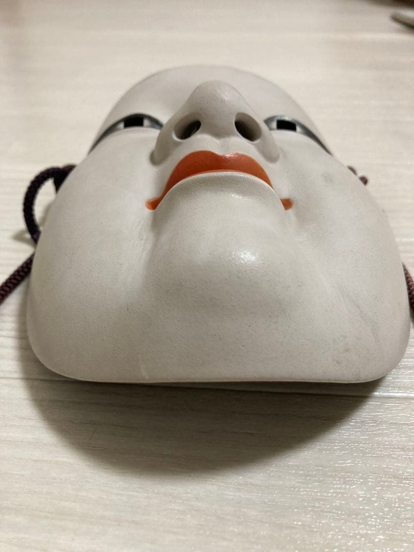 希少　能面　小面　美術品　伝統工芸品　アンティーク