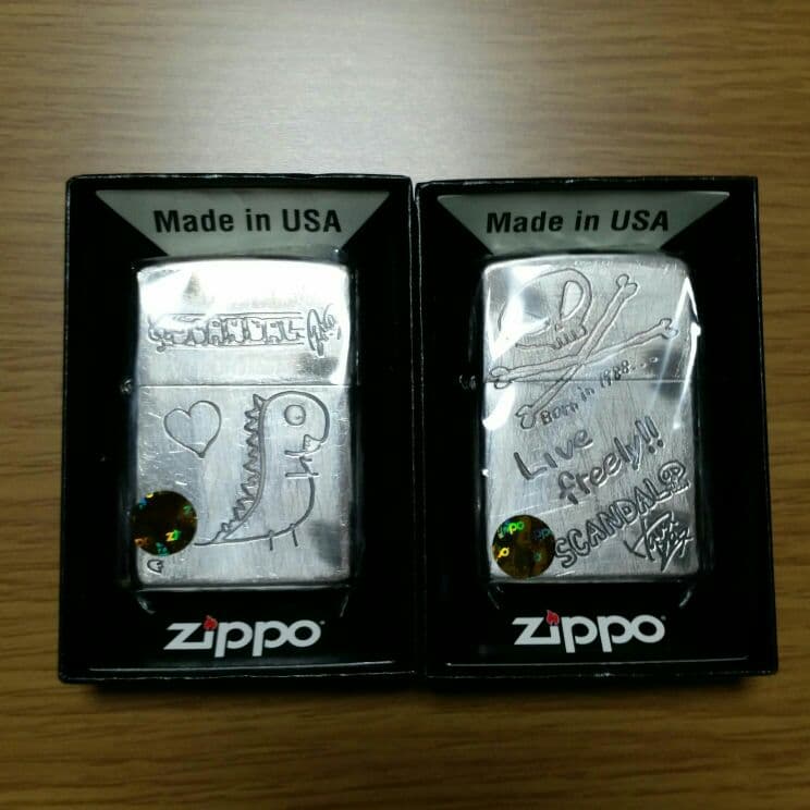 SCANDAL☆レア☆Zippo