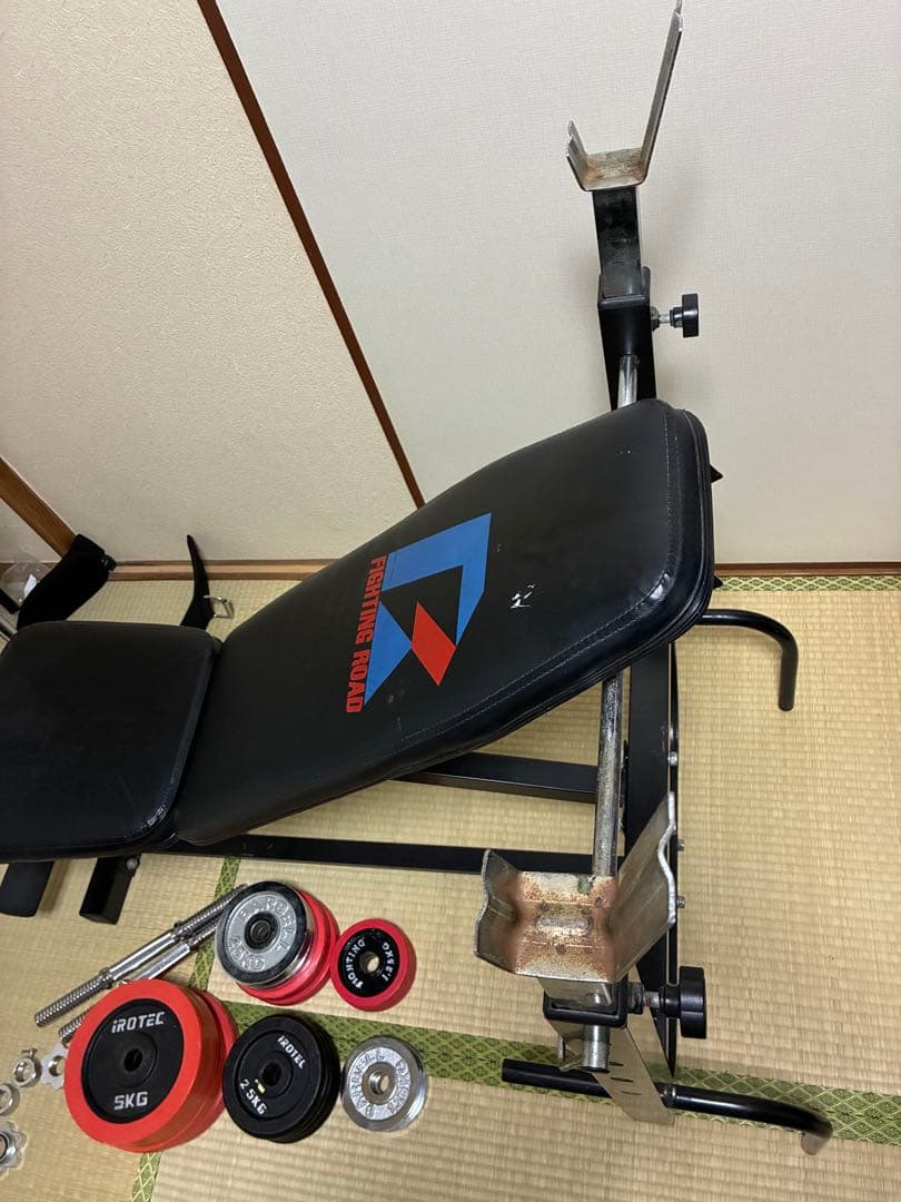【引取限定】FIGHTING ROADウエイトトレーニングセット