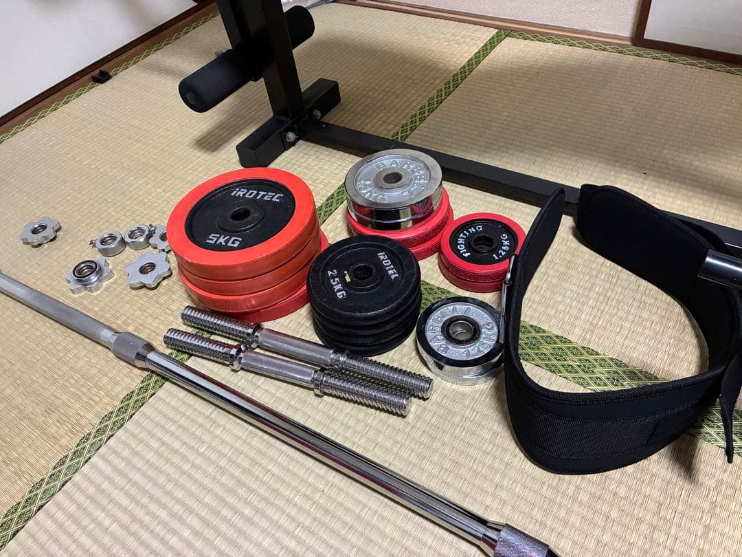 【引取限定】FIGHTING ROADウエイトトレーニングセット