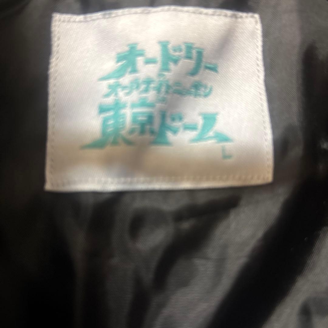 オードリー/ スタジャン /ワッペン/Lサイズ /ブラック/東京ドーム