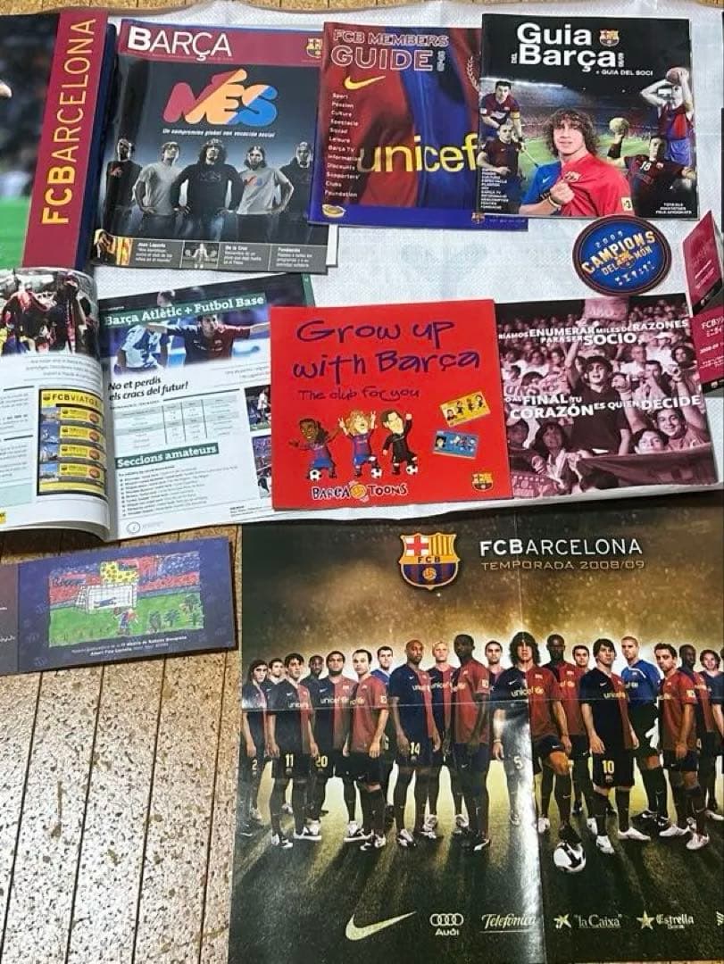 【公式ファンクラブグッズ】FCバルセロナ まとめ売り