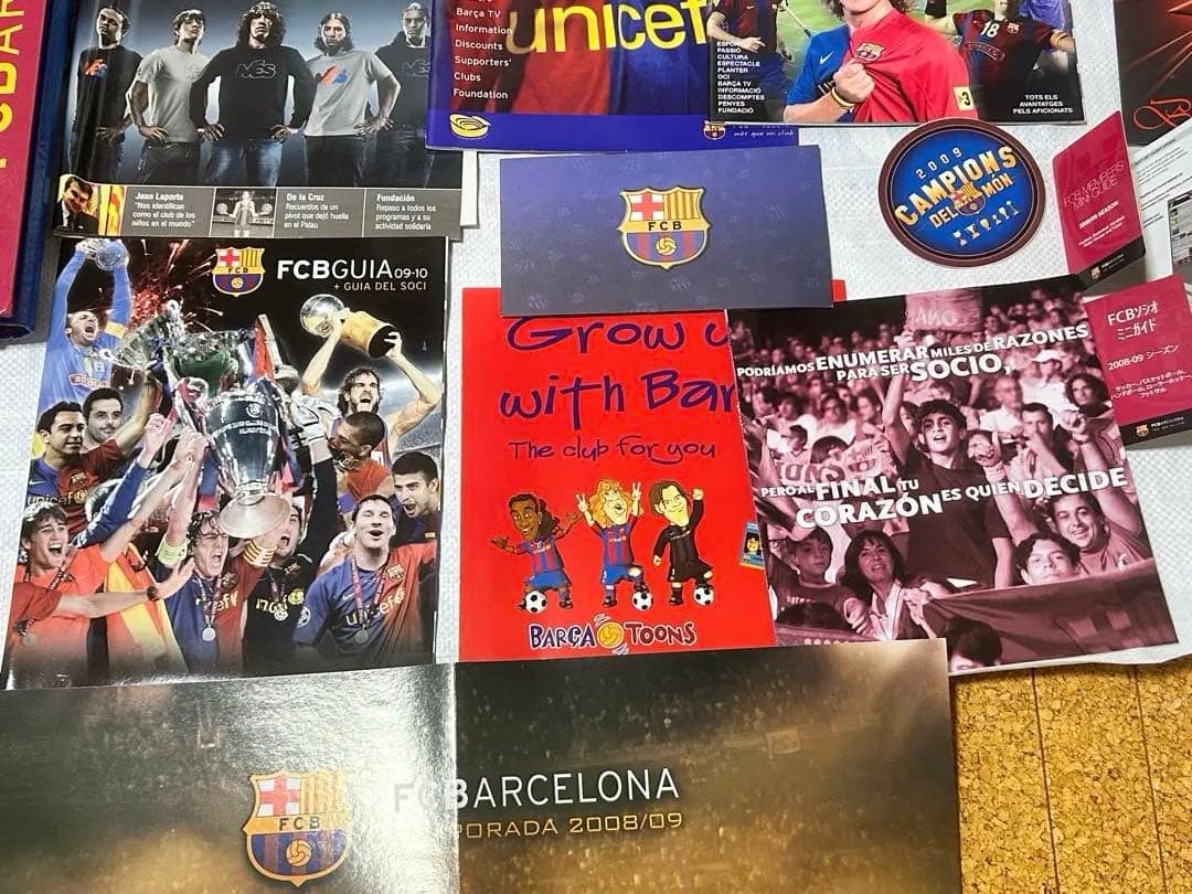 【公式ファンクラブグッズ】FCバルセロナ まとめ売り