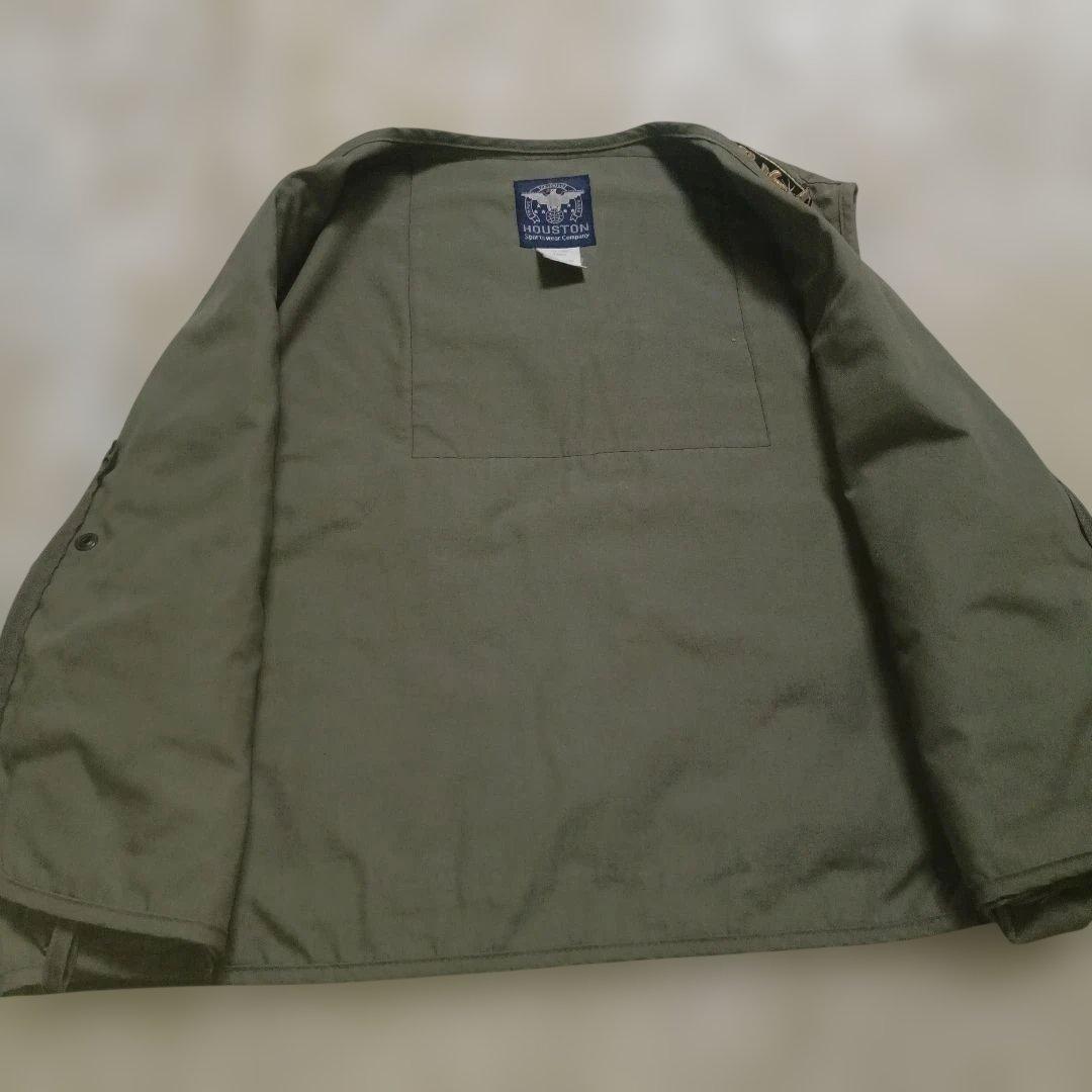 ​【激レア】HOUSTON フィッシングベスト ヨシムラ NOS バイカー L