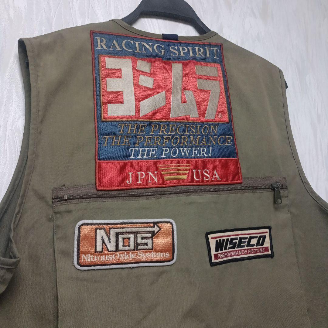 ​【激レア】HOUSTON フィッシングベスト ヨシムラ NOS バイカー L