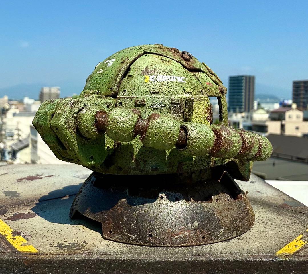 EXCEED MODEL ザクヘッド　量産機カラー　② 現地改修　塗装完成品