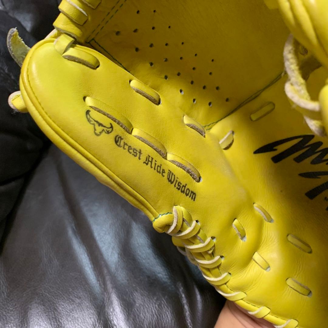 N*o様 ミズノプロオーダー　硬式投手用グローブ ダイバーシティブルー