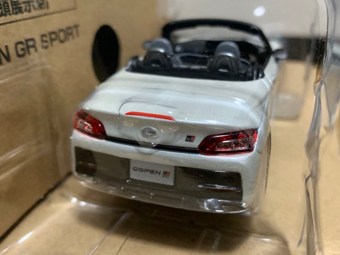 GRコペン 色見本ミニカー パールホワイト