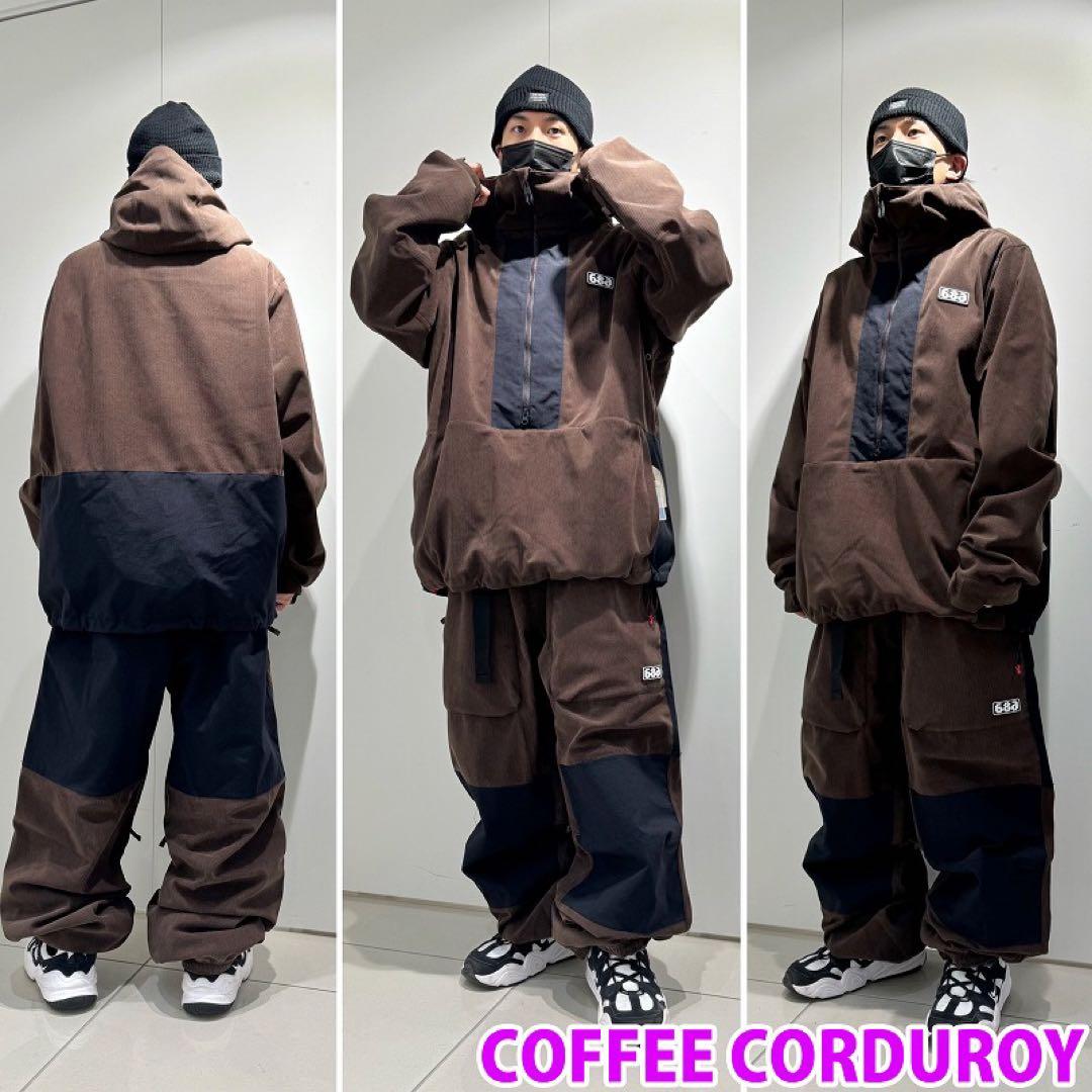 686 シックスエイトシックス GHOST ゴースト アノラック 上下セット