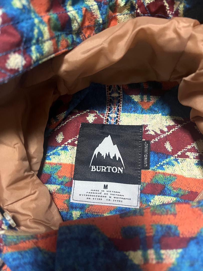 バートン　Burton 幾何学模様 スノーボードウェア 女性用