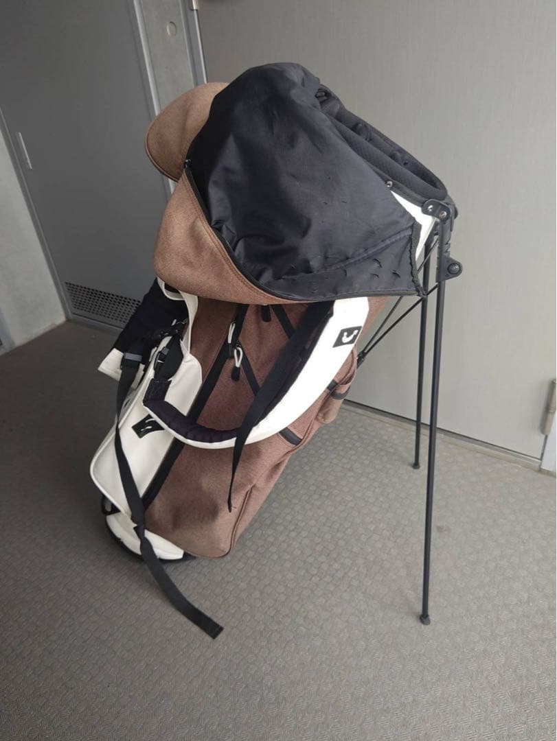 JONES（ジョーンズ） スタンド式キャディバッグ ブラウン