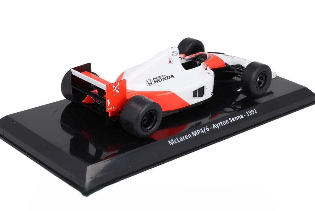 1/24 マクラーレン ホンダ MP4/6 A.セナ チャンピオン