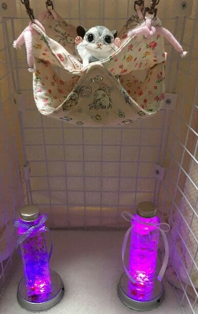 モモンガハウス(うさぎ花柄)   春(夏)秋仕様  1900円