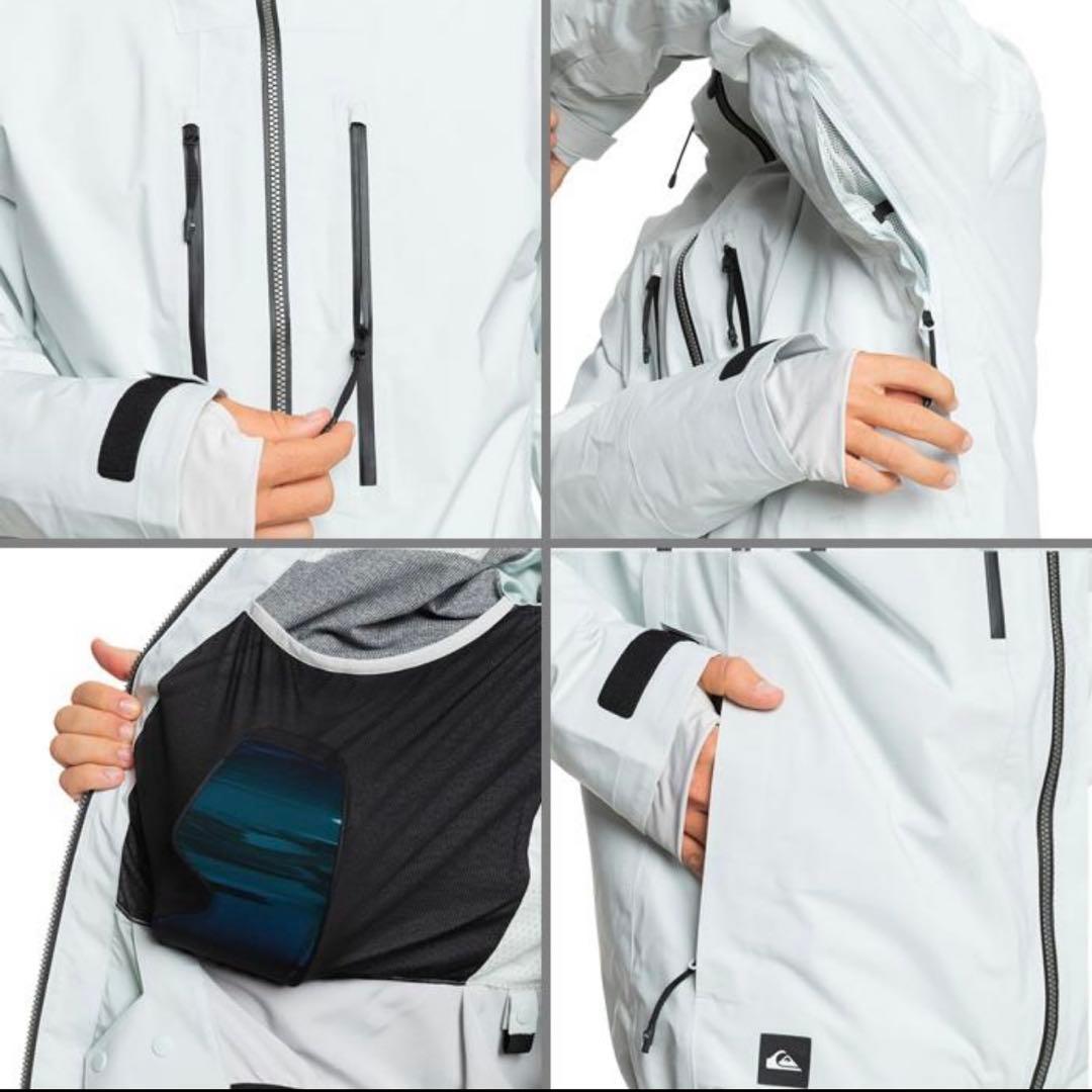 クイックシルバー　スノーボードウェア　ほぼ新品　M アウター　ジャケット