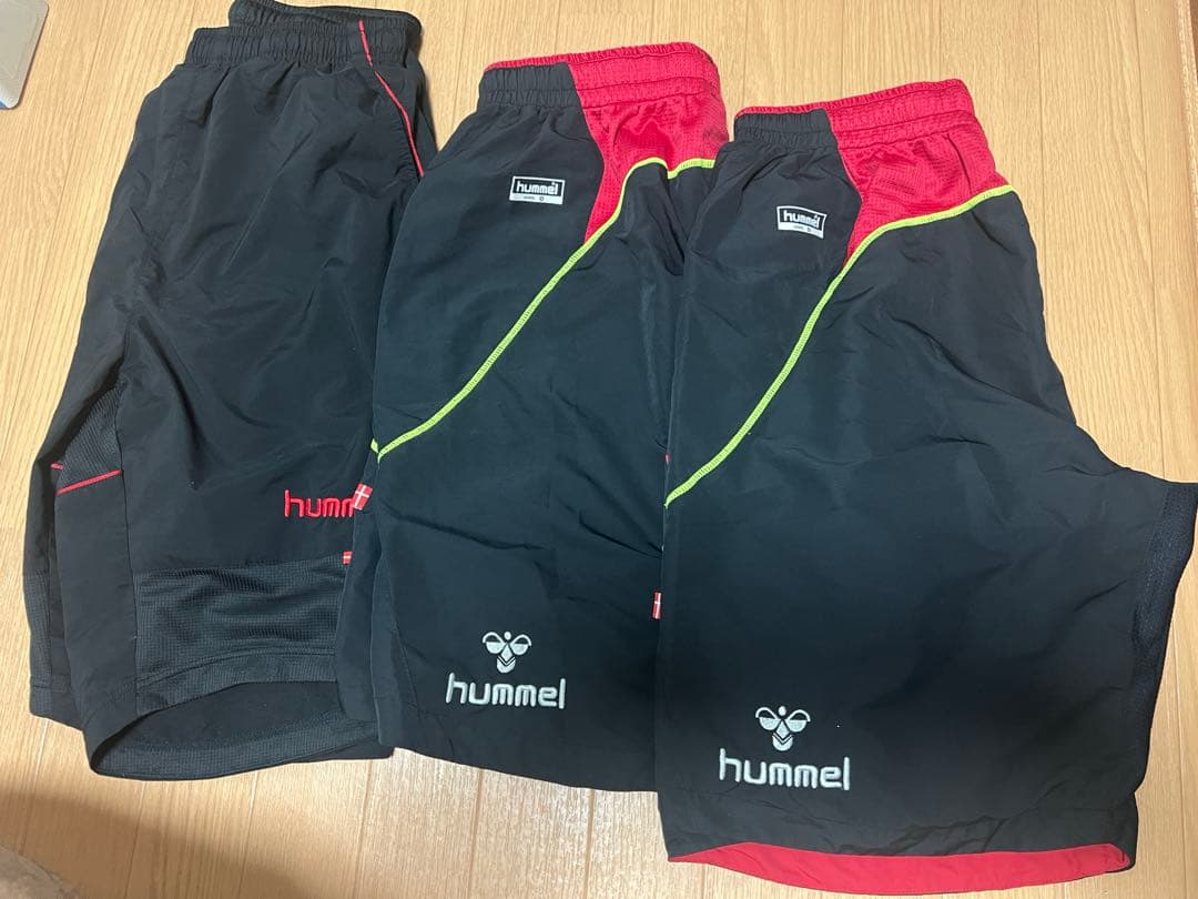 【まとめ売り5点】ヒュンメル　ハーフパンツ×2 ショートパンツ×3 hummel