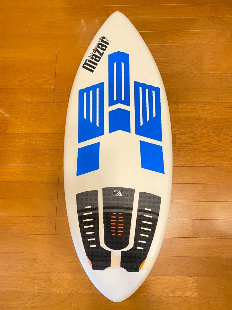 Mizart スキムボード　ファンボード 青色ストライプ