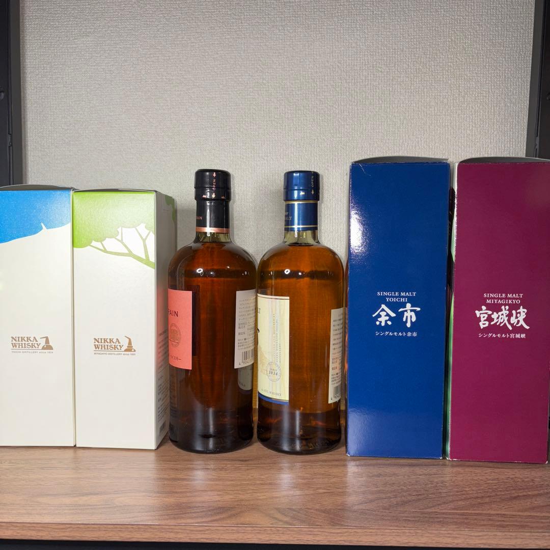 ニッカウイスキー 6本セット