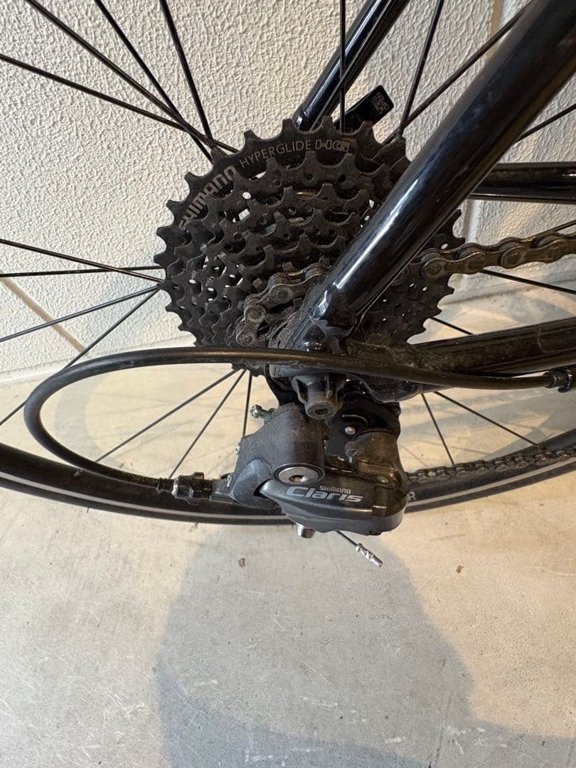 Trek Domane AL2 ロードバイク ブラック/イエロー