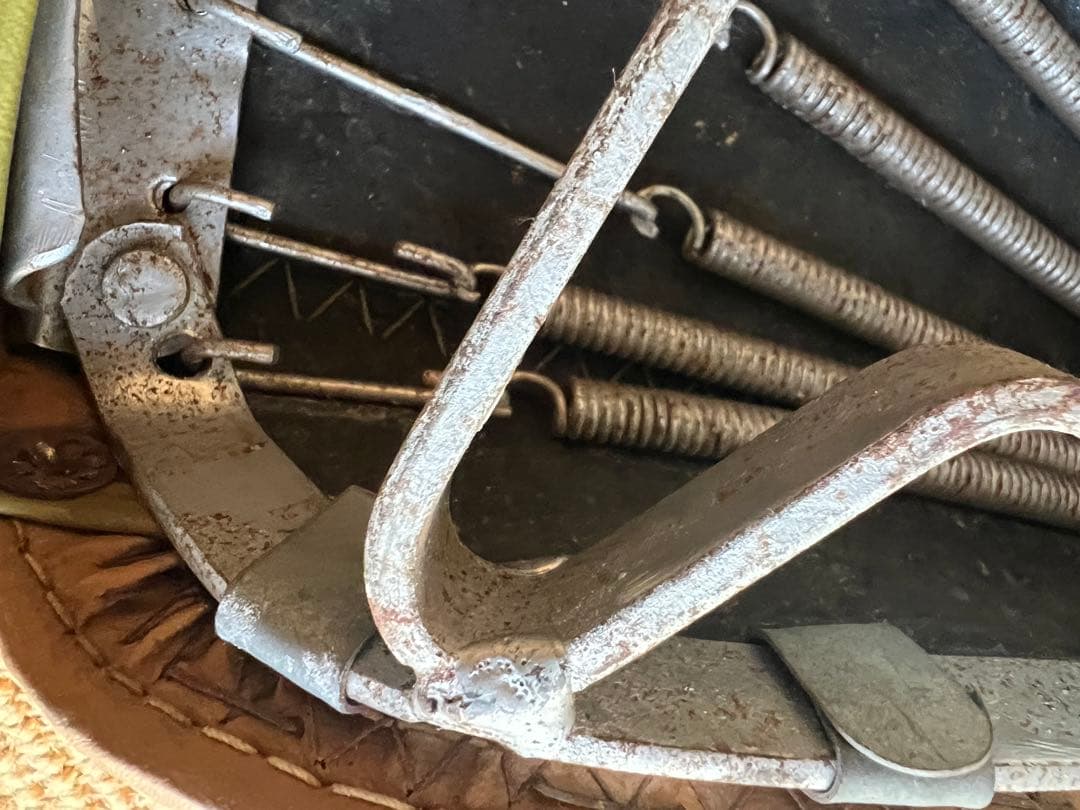 Imperial 60年代 サドル イタリア製 鉄フレーム 使用良品