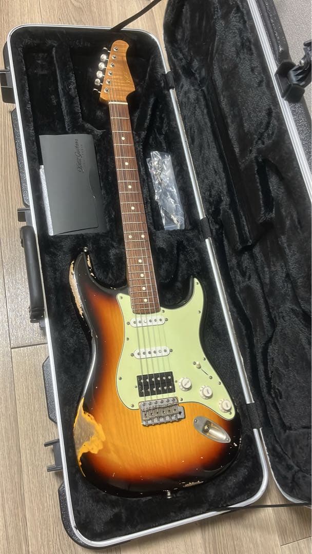 ギター Xotic XSC-2 Heavy aged 3Tone Burst