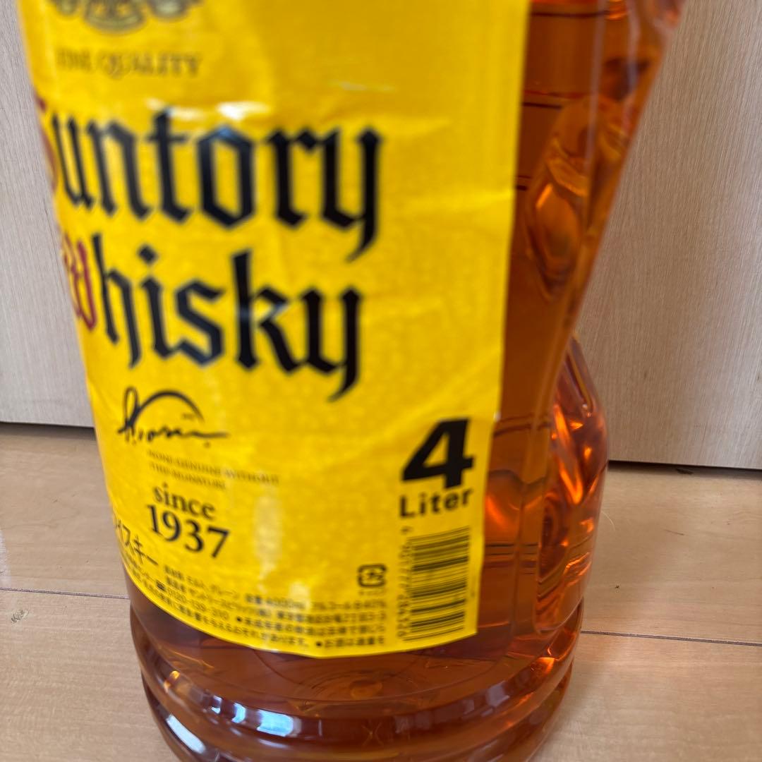 Suntory Whisky 4リットル