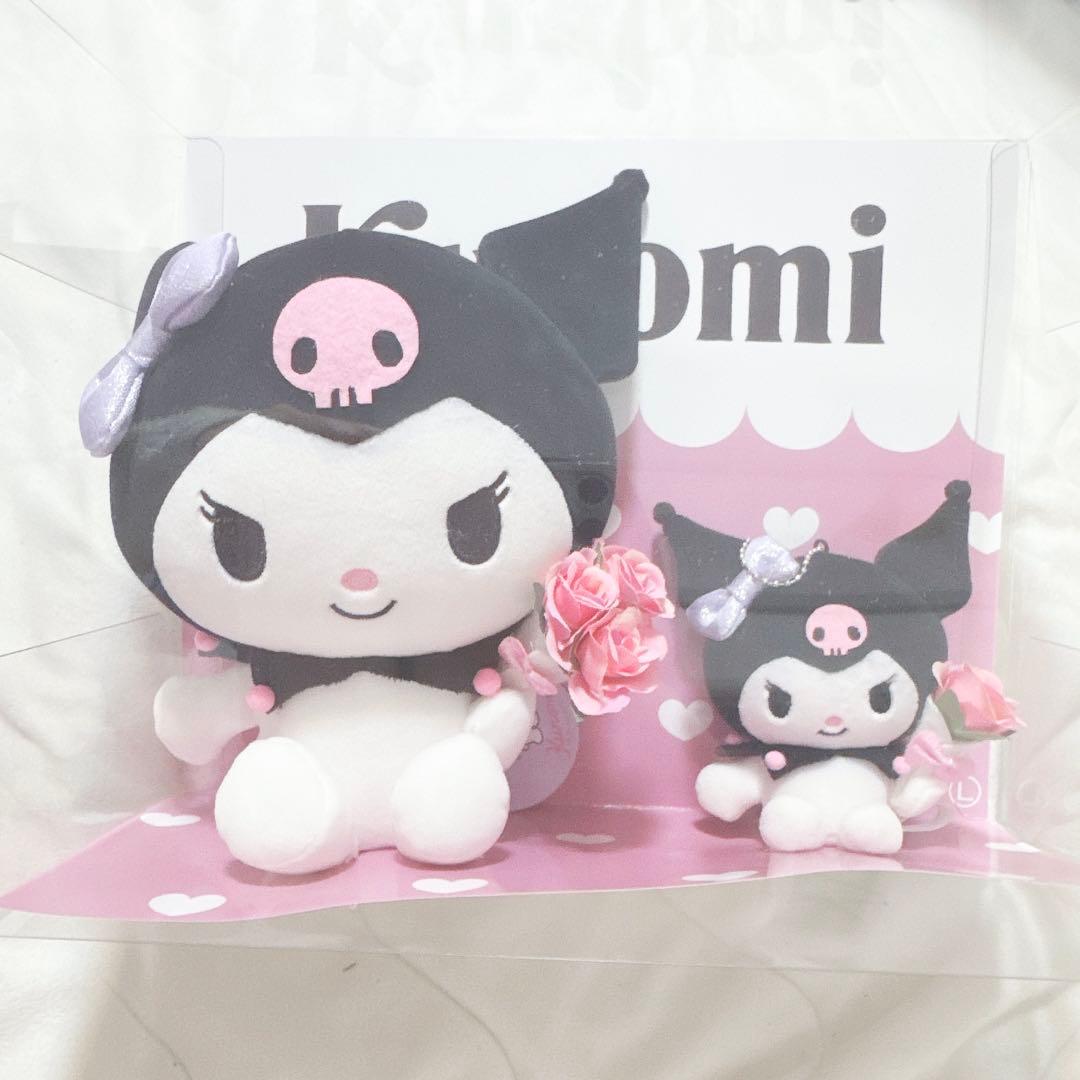 サンリオフェス むにゅぐるみセット クロミ ぬいぐるみ マスコットキーホルダー