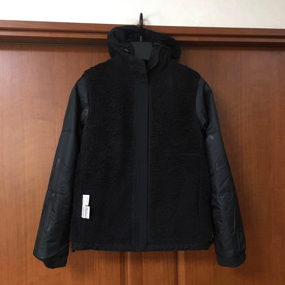 良品　ノースフェイス　コンパクト　ノマド　ジャケット　女性M　黒　ゴールドウイン