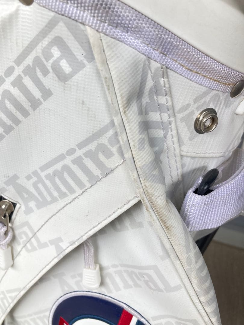 アドミラル スタンド式キャディバッグ 9.0型 希少レーシングロゴ版