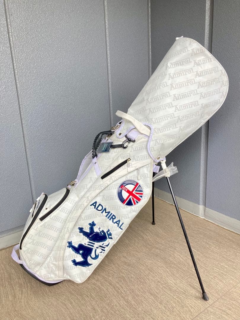 アドミラル スタンド式キャディバッグ 9.0型 希少レーシングロゴ版