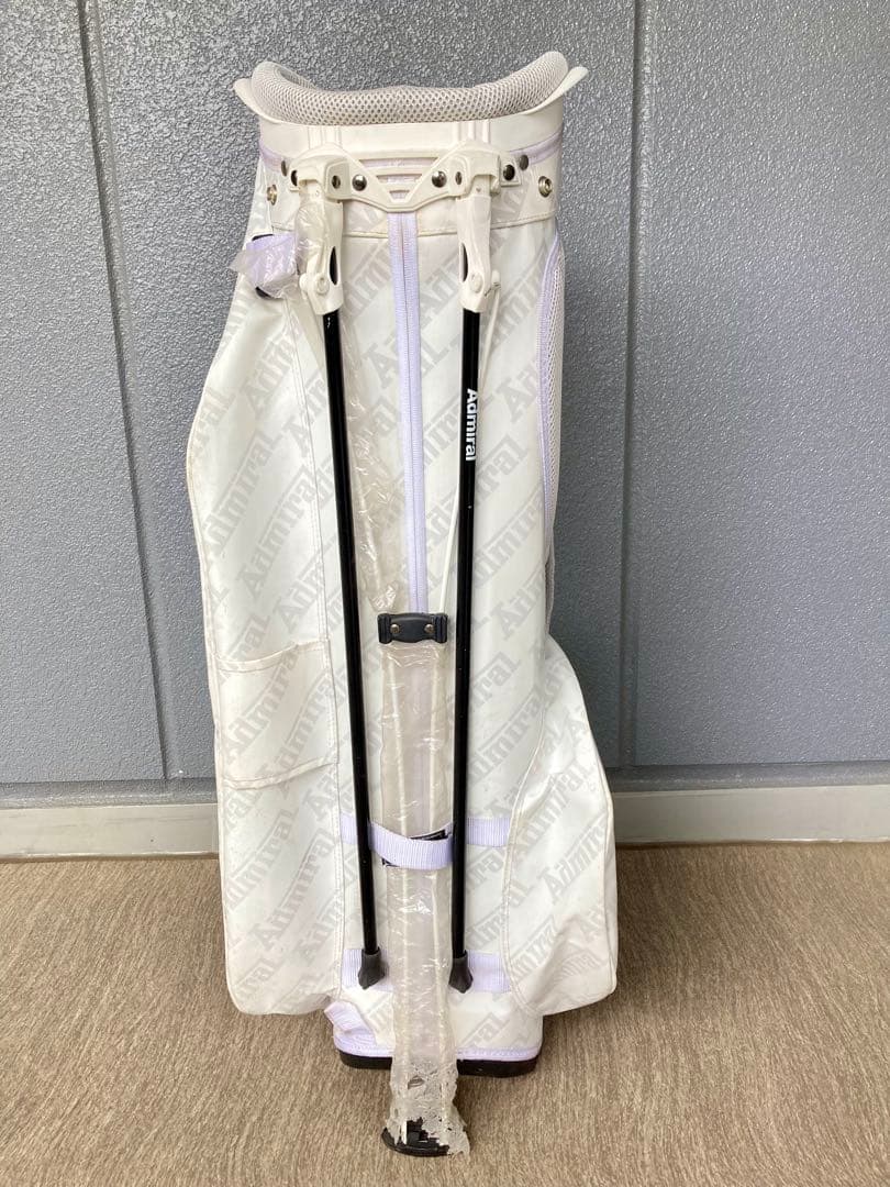 アドミラル スタンド式キャディバッグ 9.0型 希少レーシングロゴ版