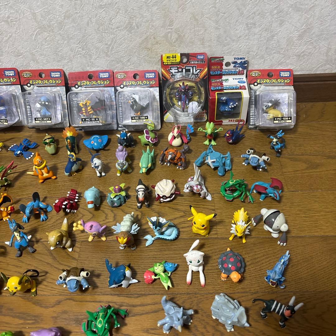 モンコレ　ワニノコ　クリア　ポケモンキッズ　指人形　ポケモン　フィギュア