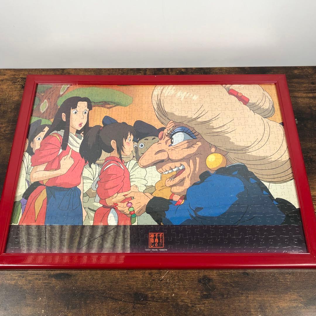 ジブリ パズル 完成品 6点 額装