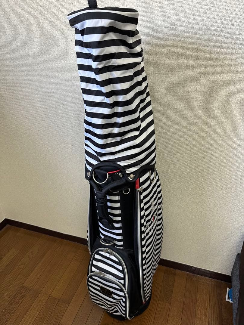 ランバンスポール LANVIN SPROT キャディバッグ ボーダー