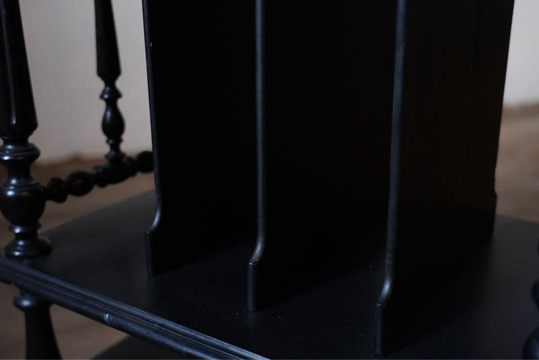 アンティーク　フランス　ナポレオン　ミュージックシェルフ　レコード　棚