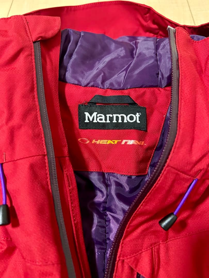 【美品】Marmot マーモット スキーウェア 上下セット メンズ Lサイズ