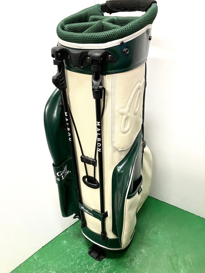 Malbon Golf マルボンゴルフ キャディバッグ スタンド型 フード2種付