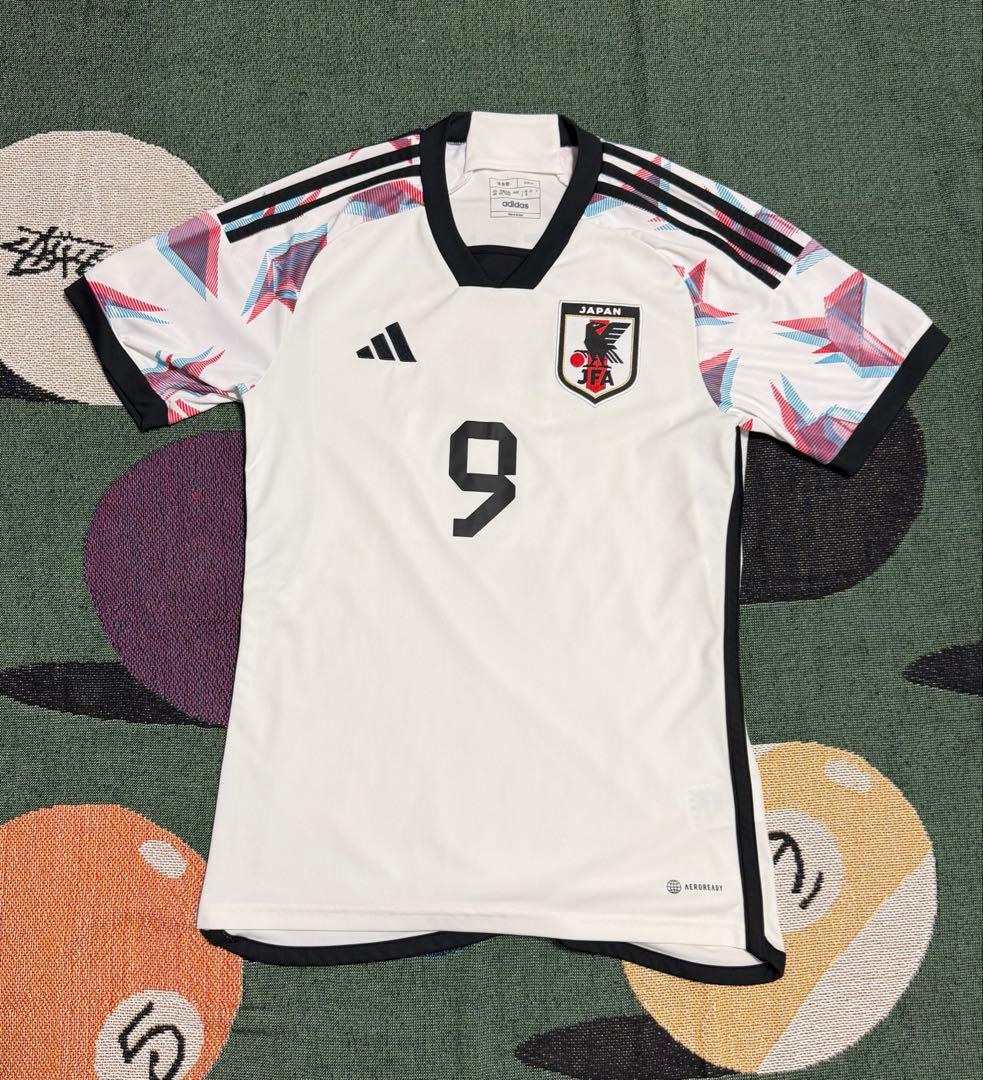 正規品 2022 サッカー日本代表 三笘薫 アウェイユニフォーム