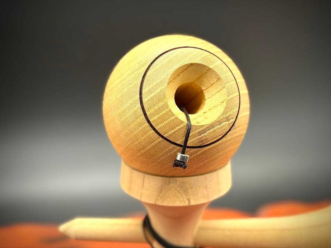 d*7様 奇跡のウェイトバランス！けん玉 リシェイプ5欅 大空Reshape5k