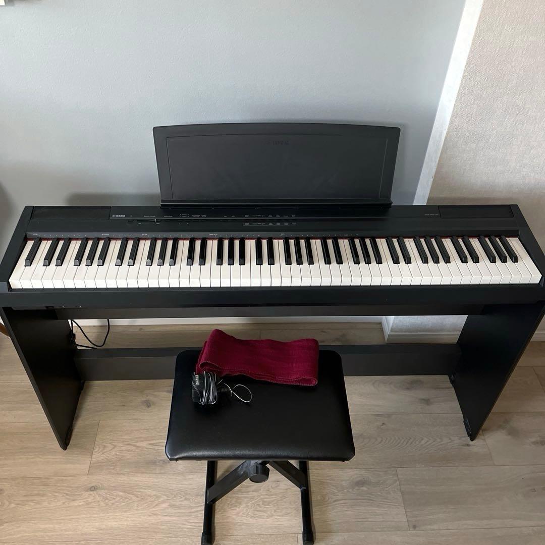 YAMAHA P-105 電子ピアノ　2014年製　スタンド付属　88鍵盤