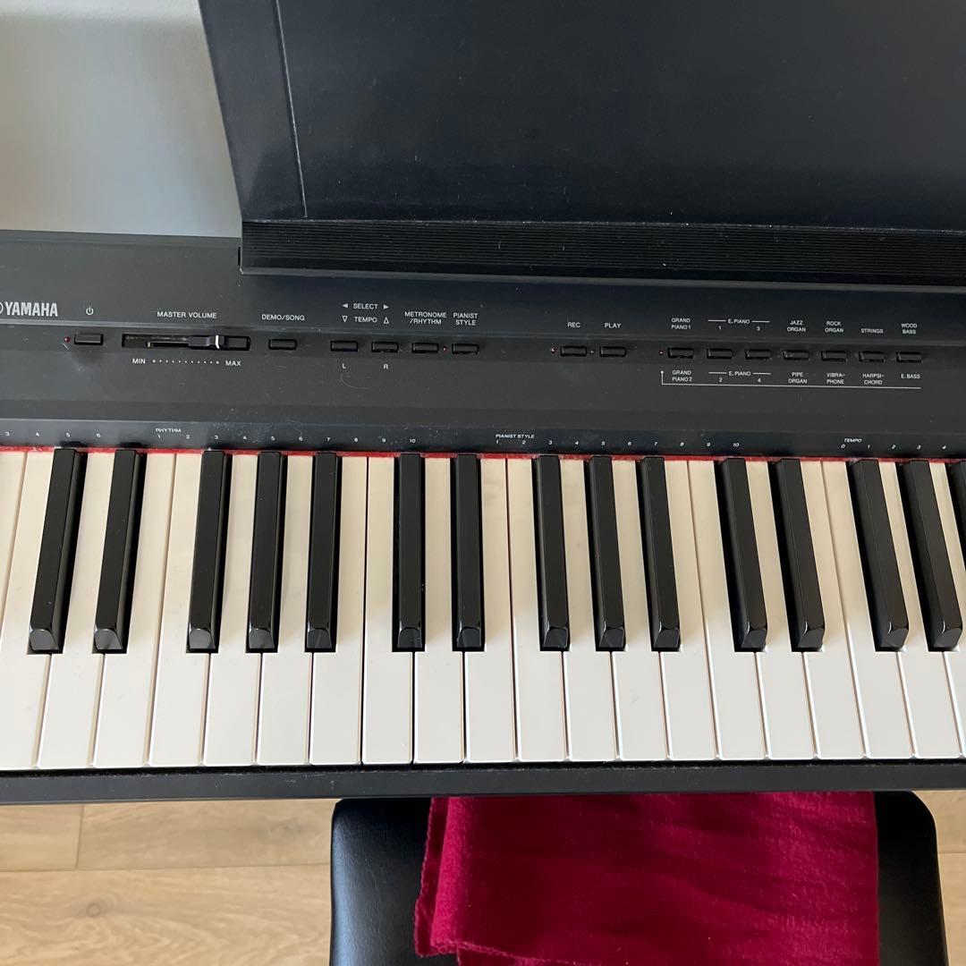 YAMAHA P-105 電子ピアノ　2014年製　スタンド付属　88鍵盤